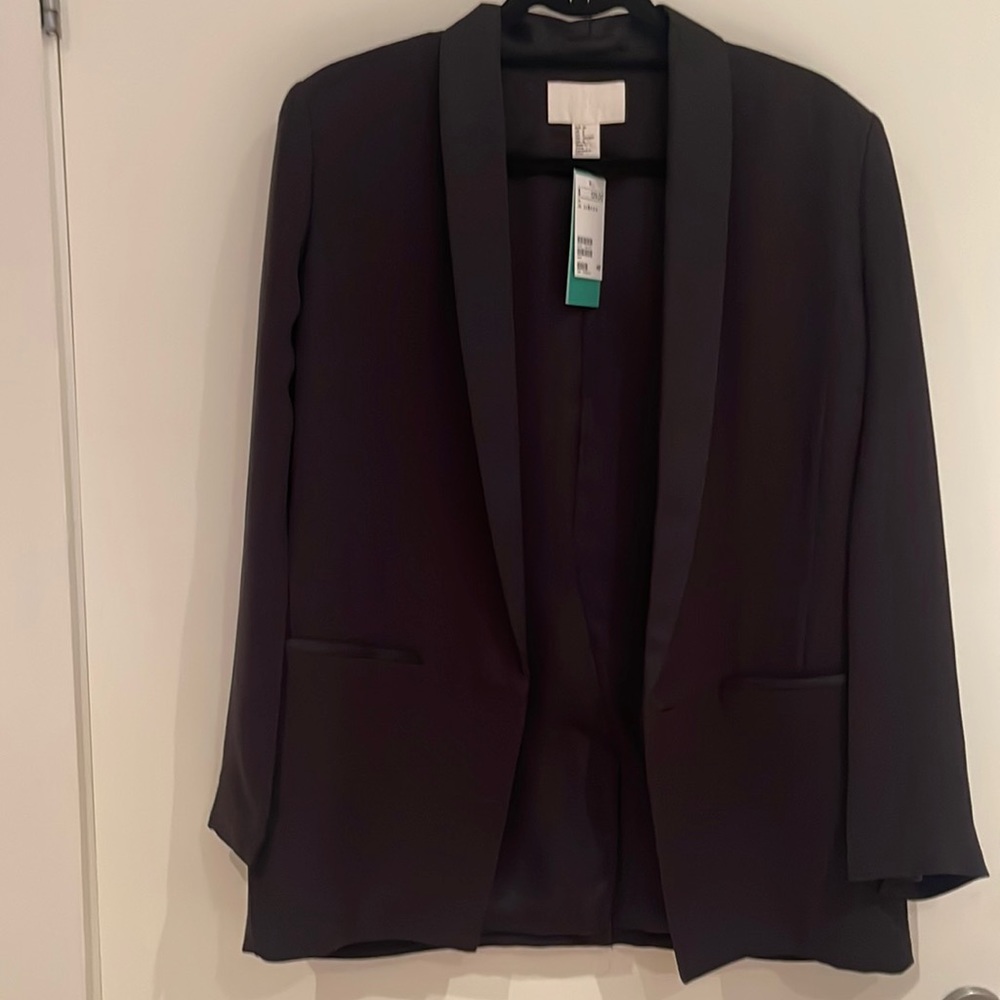 HM Black Tuxedo Blazer